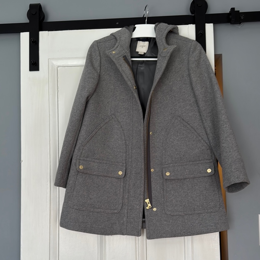 J Crew ladies wool coat